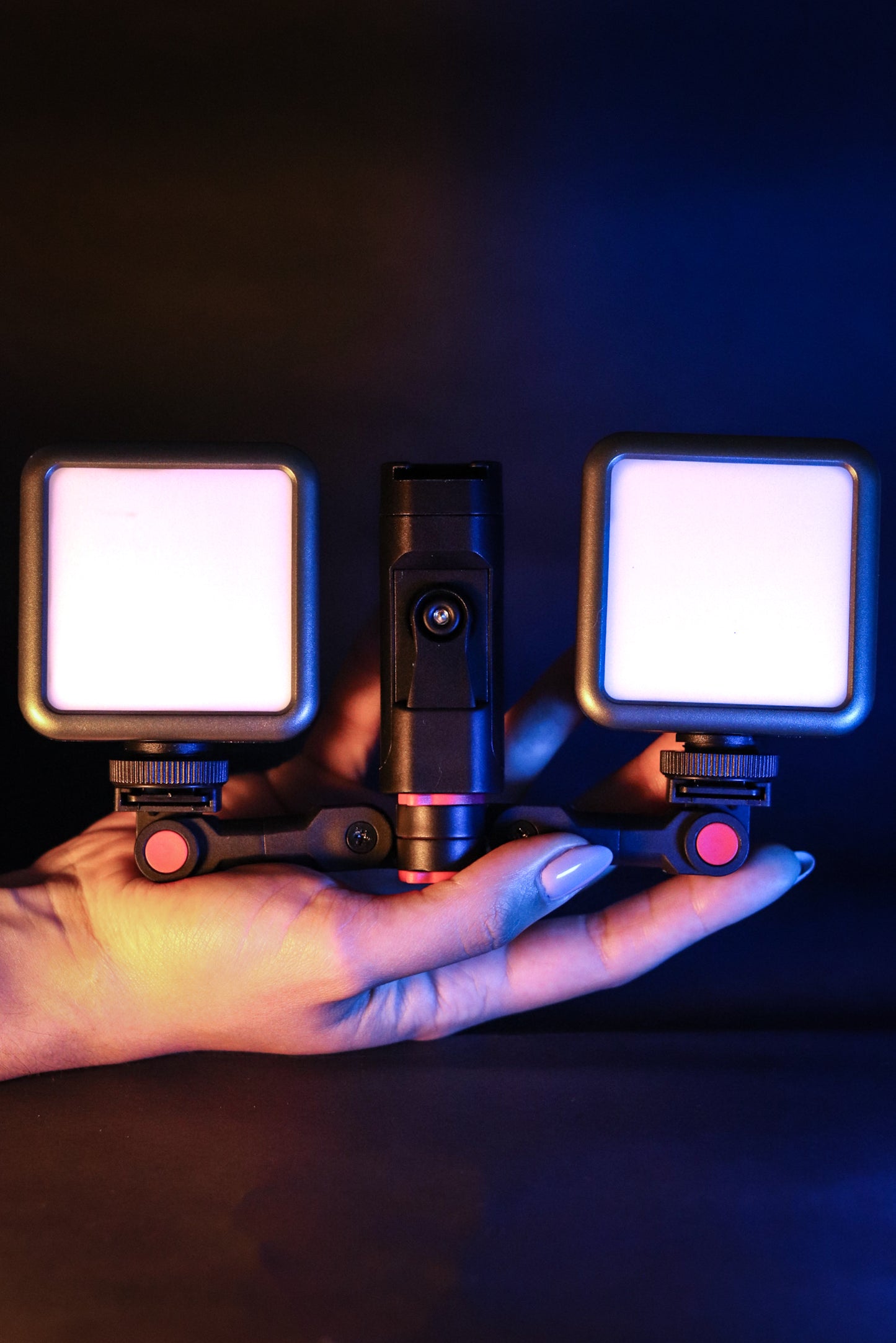 Twin Flash compacto para telemóvel