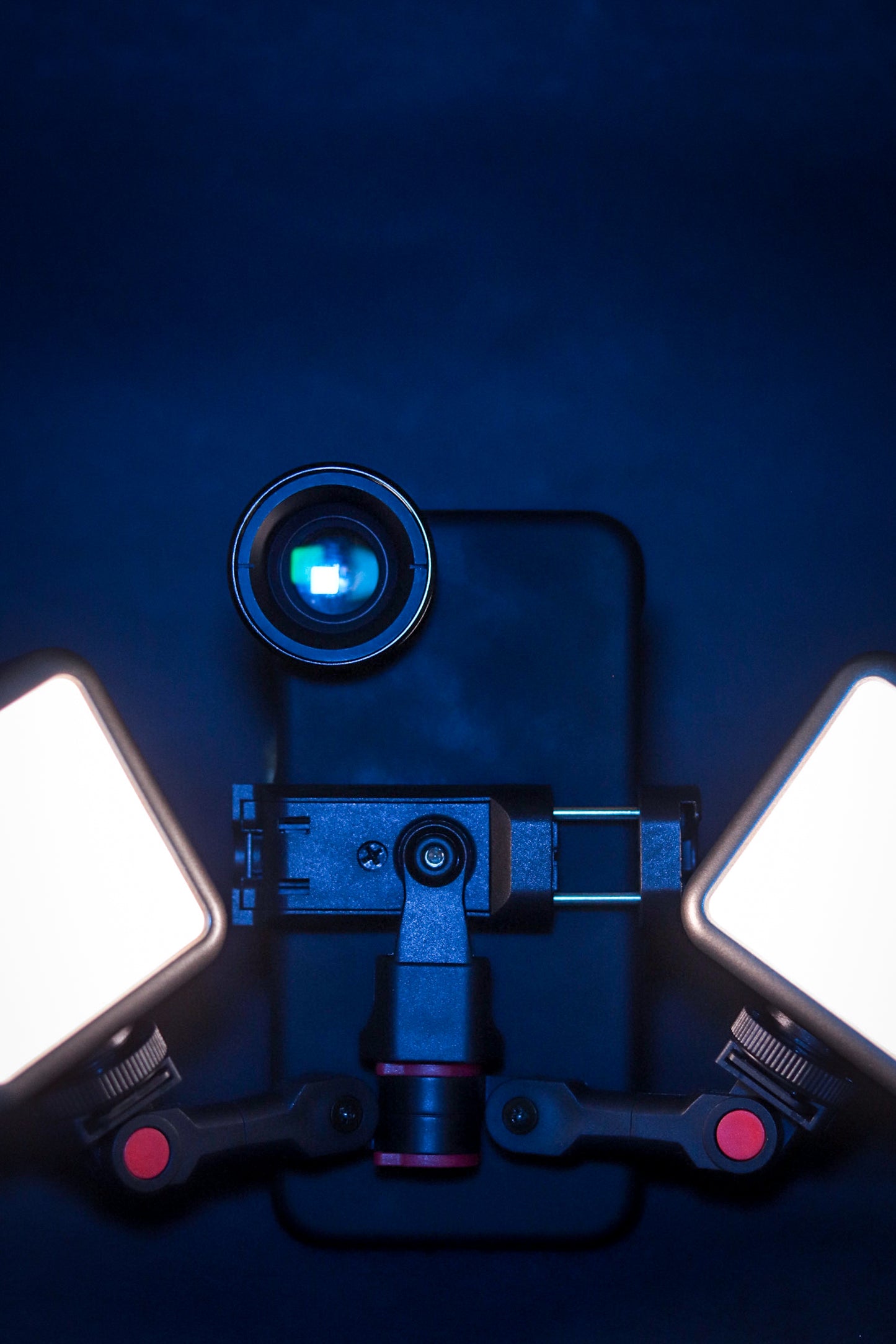 Twin Flash compacto para telemóvel